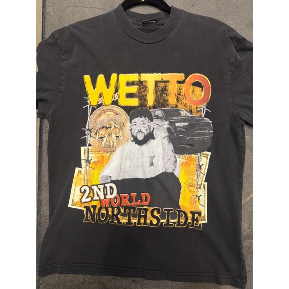 G59 Records Other - $uicidebiy$ Wetto 2nd World Northside Graphic Tee Shirt Mens Medium Black